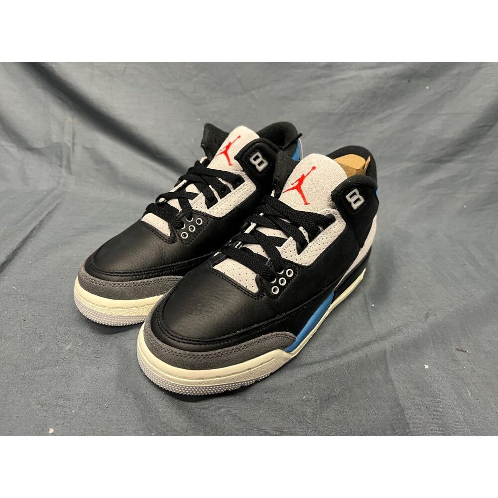 Nike Boys Air Jordan 3 Retro OG (GS) Sneakers Black Size 4 NEW NO BOX! - Picture 4 of 11